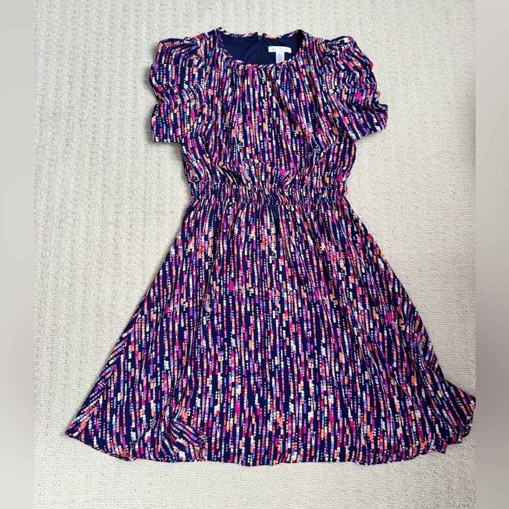 London Times Multicolor Patterned Dress - Picture 2 of 4